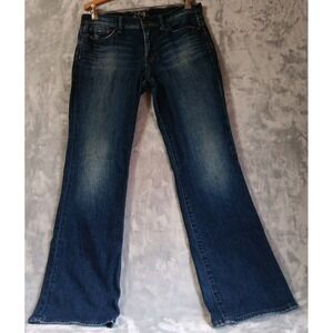 Lucky Brand Stark Sweet N Low Jeans Womens 10 / 30 32W 31L Flare Leg Boho Y2K